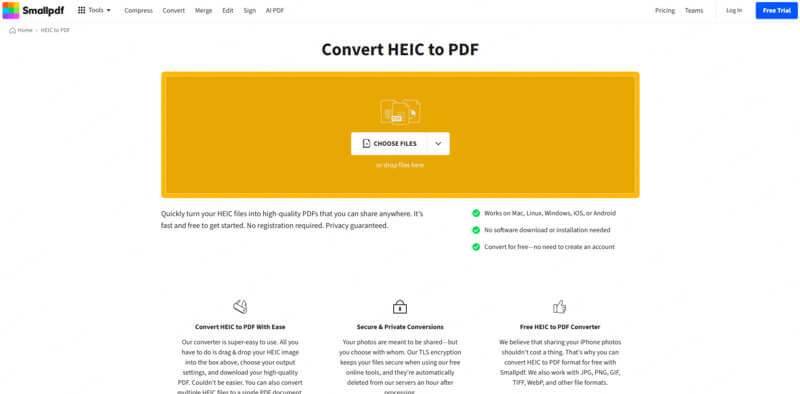 Top 6 HEIC To PDF Converter Tools You Must Try In 2025