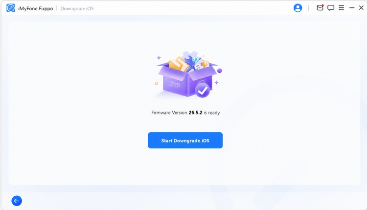 downgrade ios 26 to ios 18