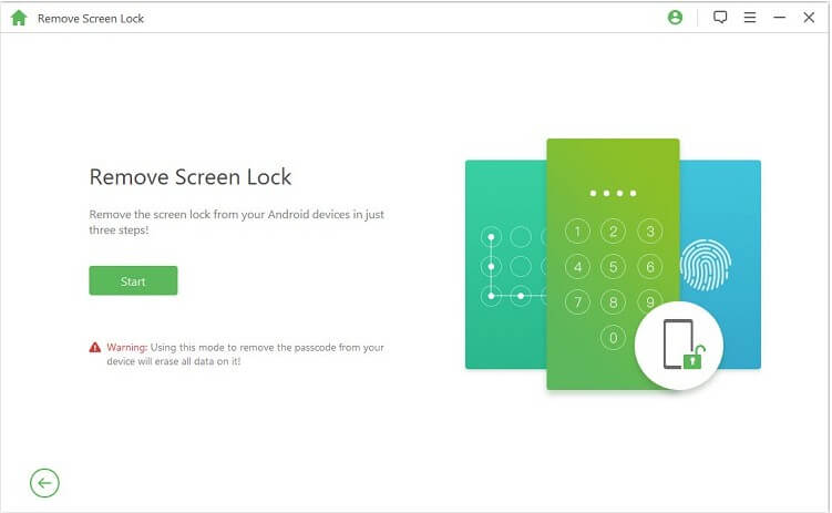 remove screen lock without data loss home