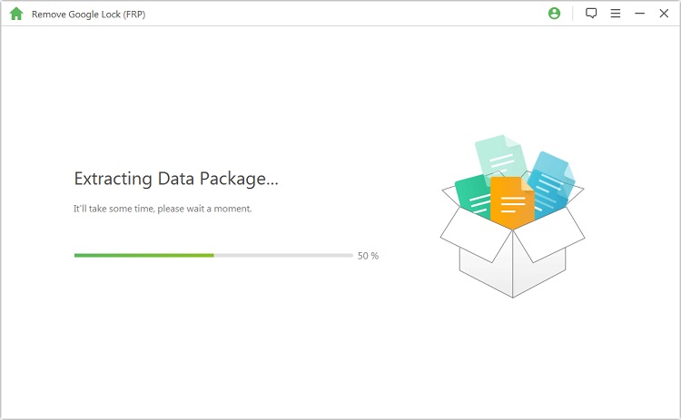 extracting data package