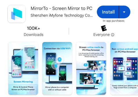 download mirrorto app