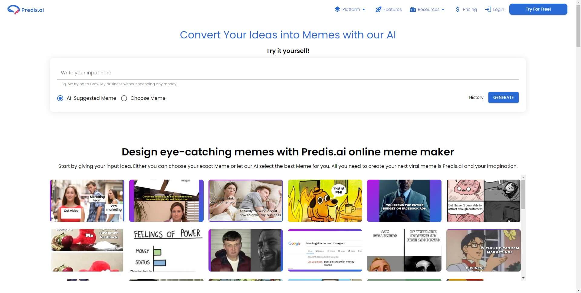 Supermeme.ai: AI-Powered Meme Generator Creates Custom Memes in