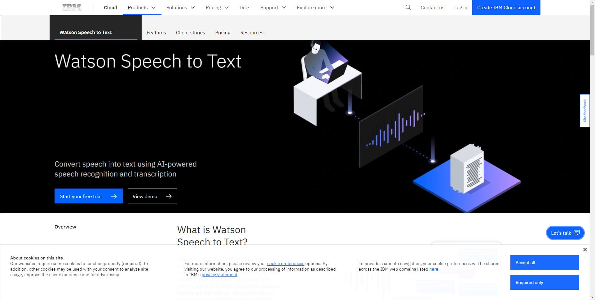 AI platform- IBM watson