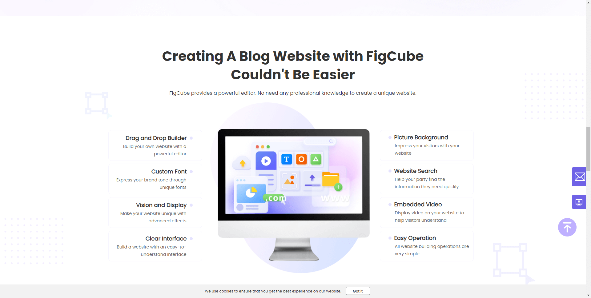 Website Builder Figcube