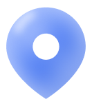 blue location icon