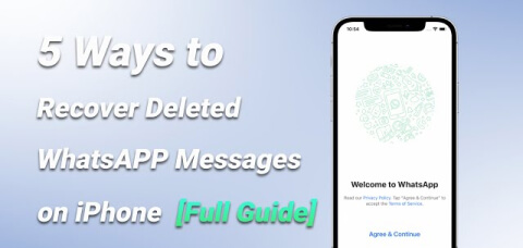 Recover Deleted WhatsApp Messages on iPhone