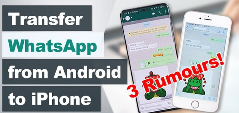Transfer WhatsApp from Android to iPhone