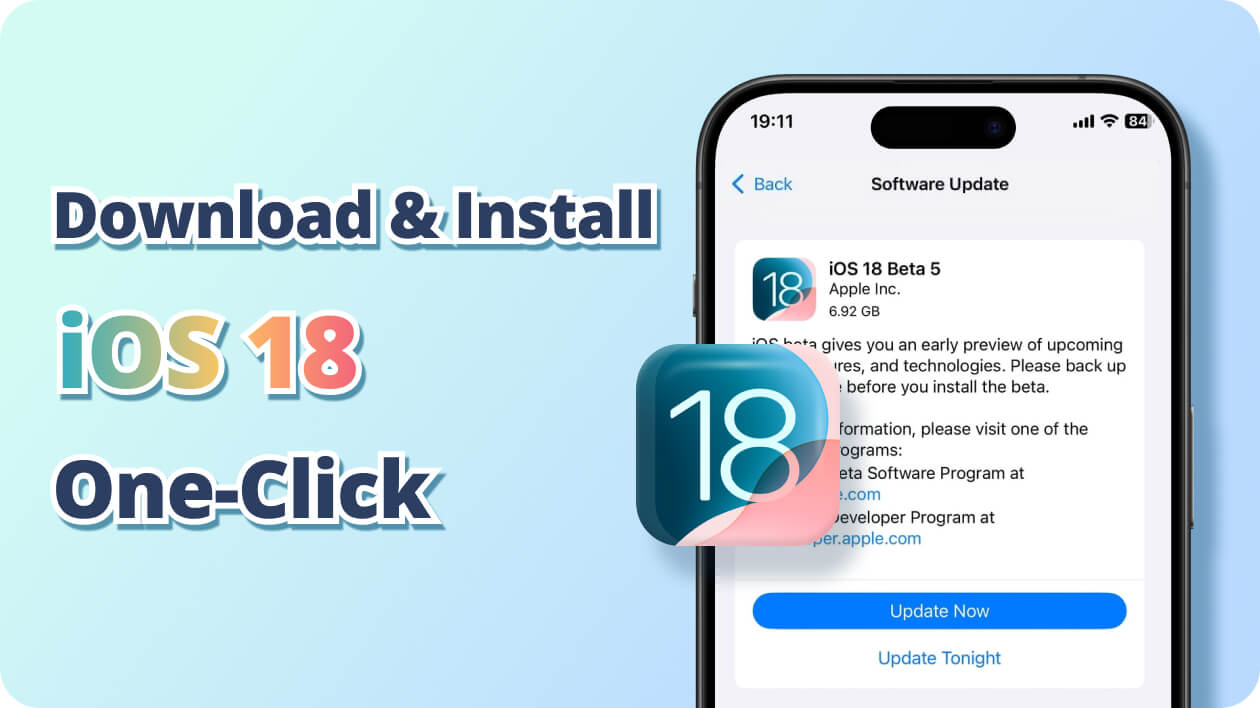 download and install ios 18