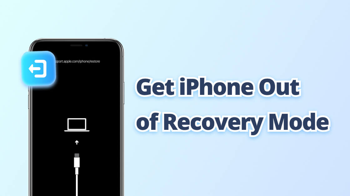 how to get iphone out of recovery mode