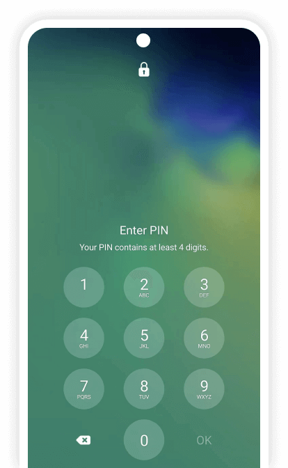 Why are there letters for pin code on smartphone lockscreen? : r