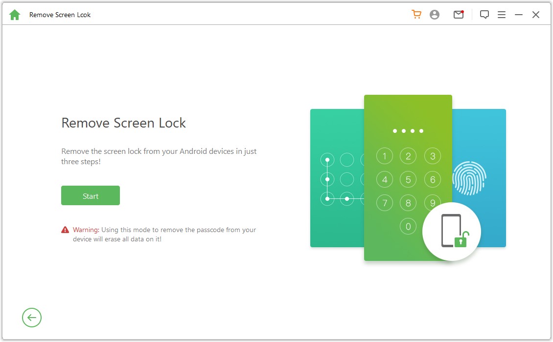 remove Android screen lock