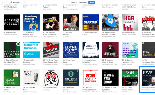 listen to podcasts on itunes