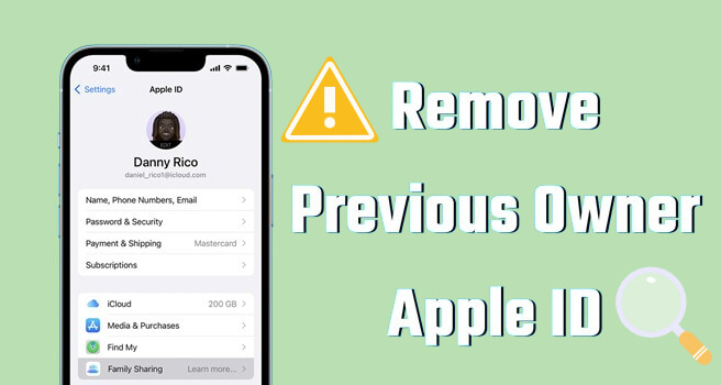 remove previous owners apple id without password