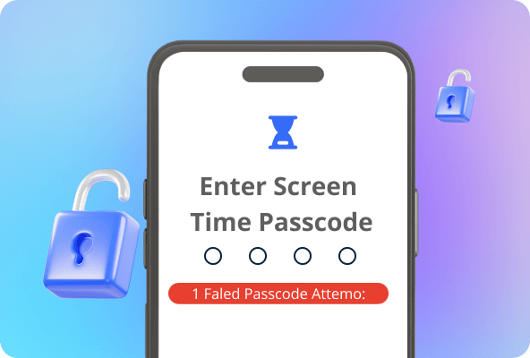 Turn off screen time passcode without passcode