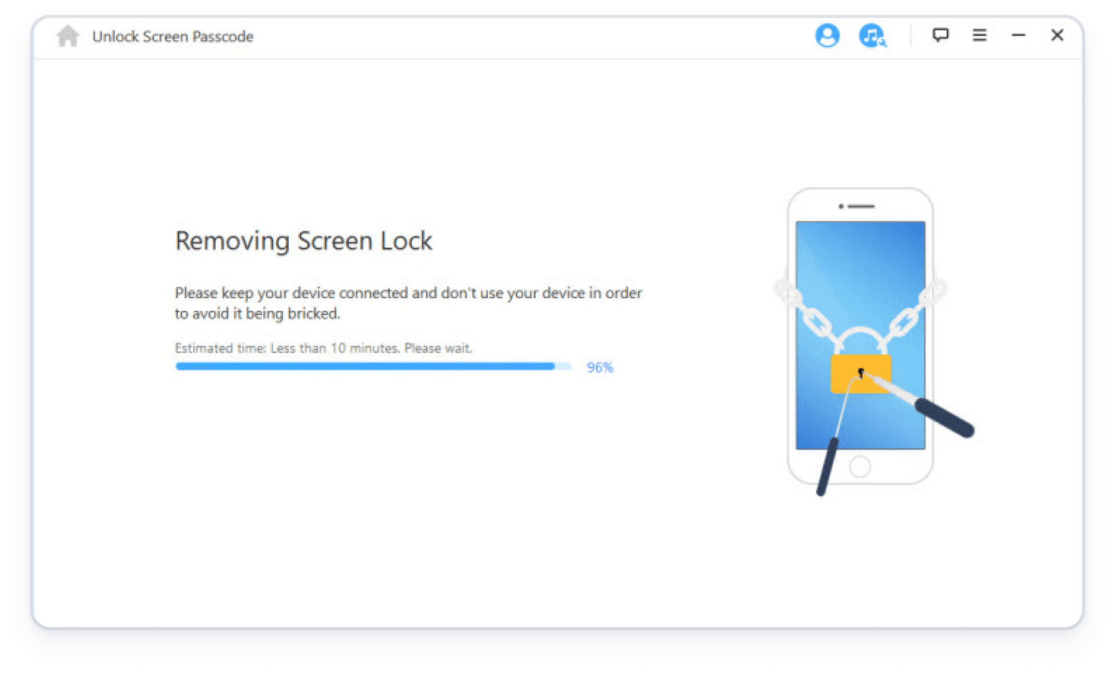 Unlock screen passcode 3