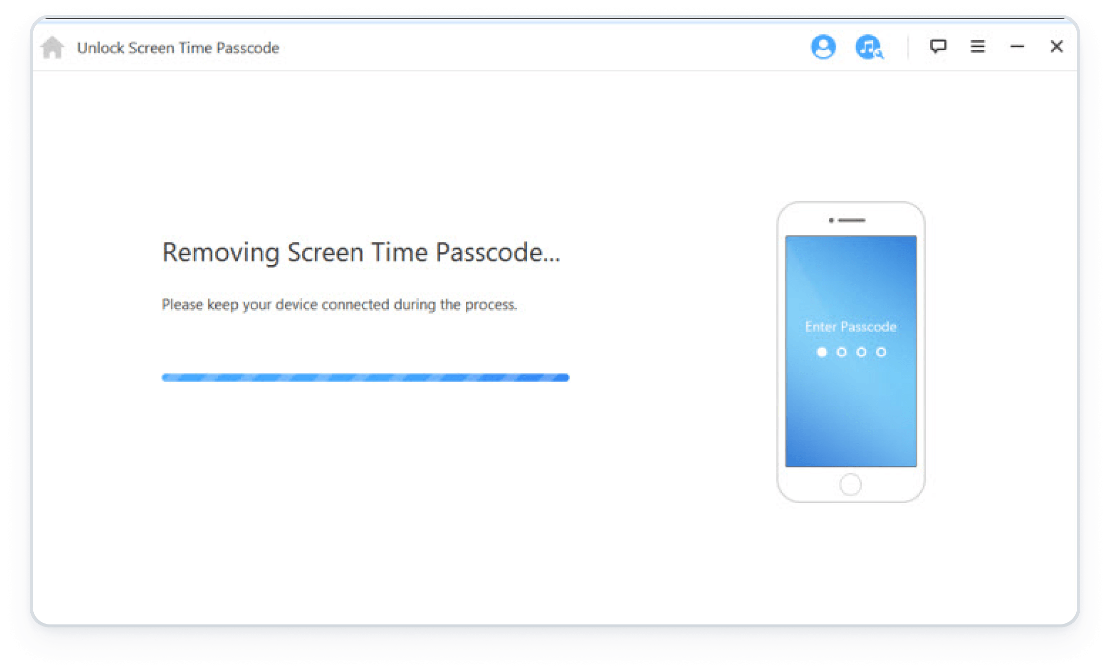 Unlok screen time passcode 4
