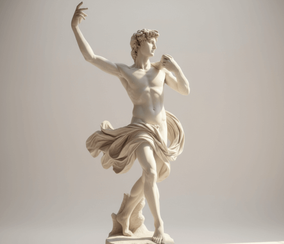 dancing statue