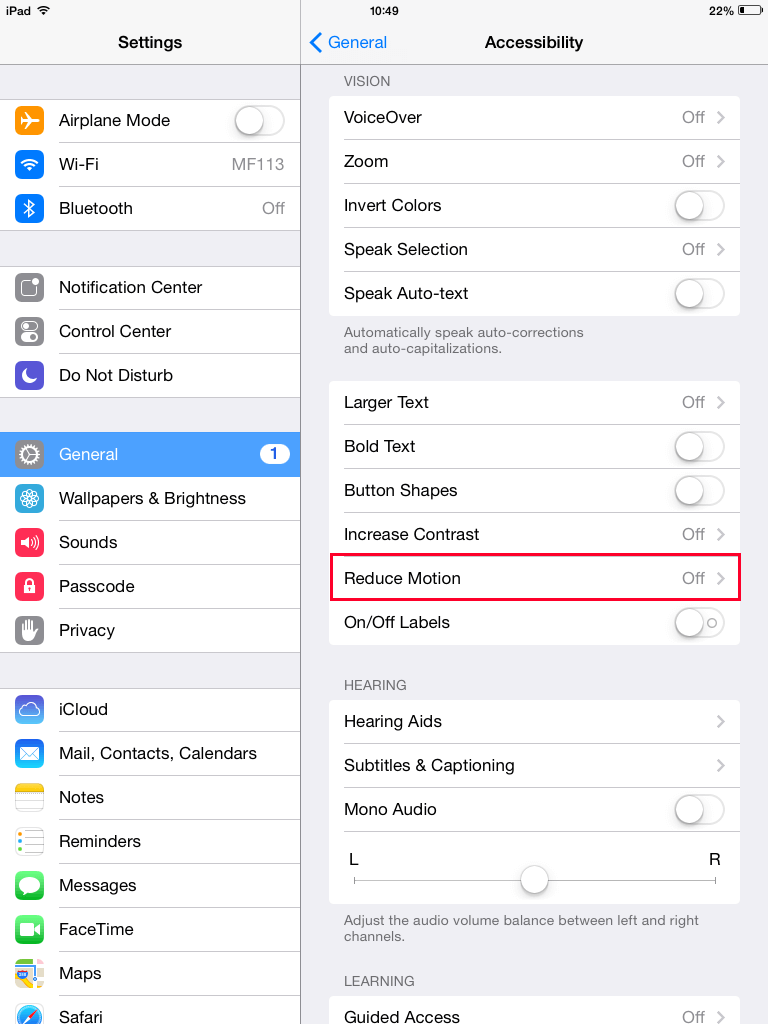 iPad-reduce-motion