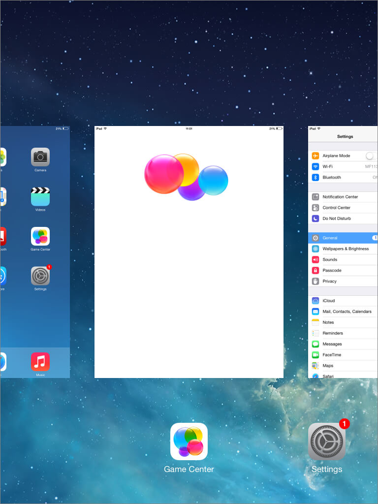 Close iphone apps