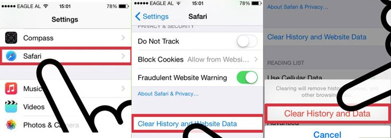 Clear App Data On Iphone Cache Documents Data Junks Etc