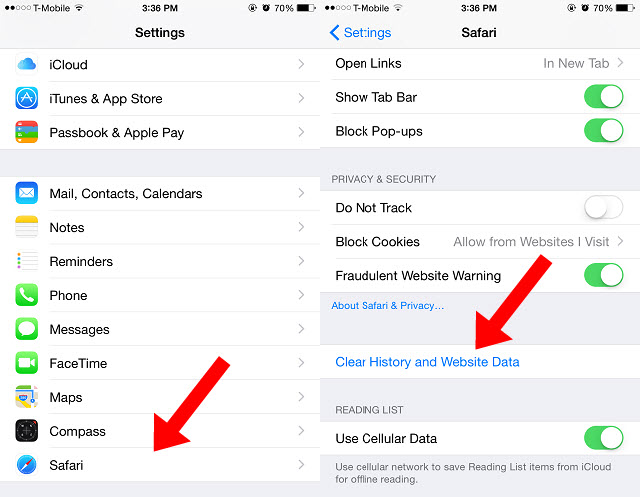 Tips To Clear All Caches On IPhone XS X 8 7S 7 Plus 