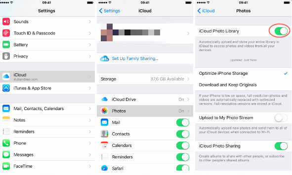 backup iCloud