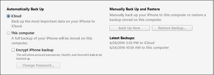  Back Up Text Messages on iPhone with iTunes