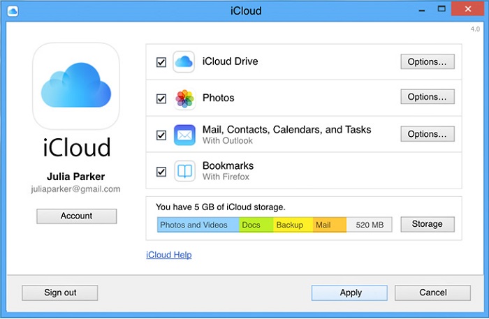 Retrieve iCloud Data using iCloud Drive