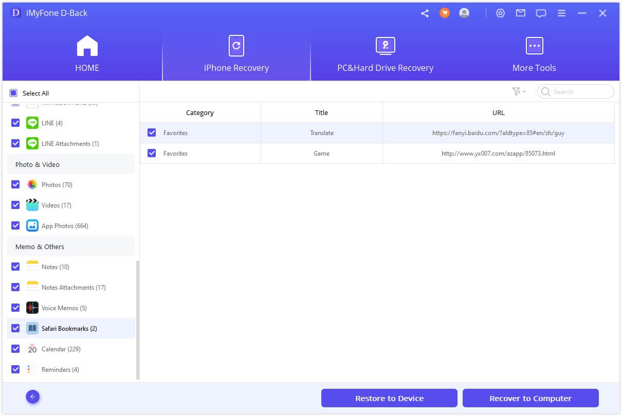 select data types