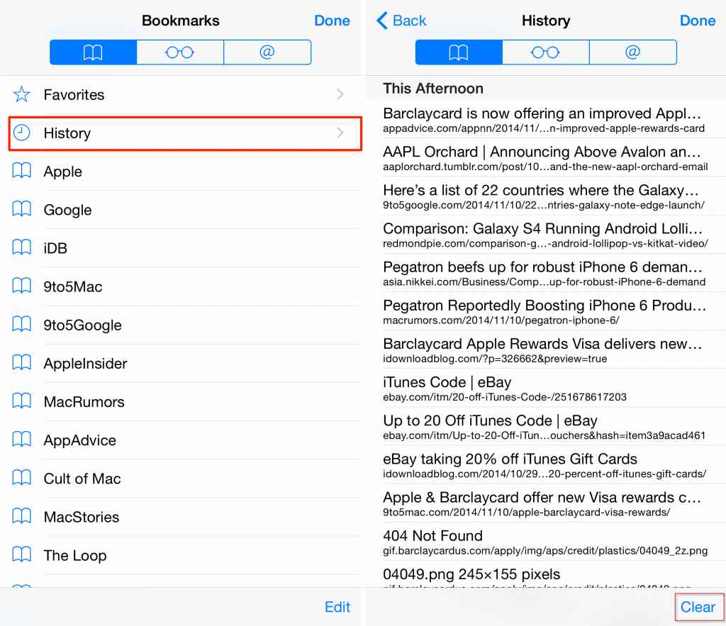 4 Ways To See Check Search Safari Browsing History On Iphone