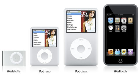 various ipod