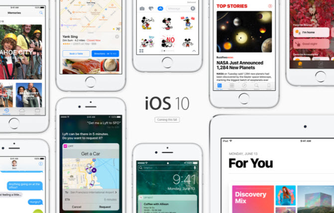 ios 10 features