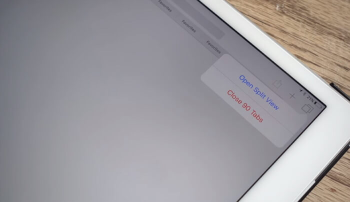  Close and Re-open Safari on iPad