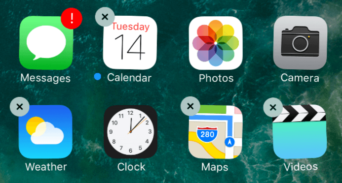 How to Remove Icons from iPhone X/8/7/6/6s/5/4?