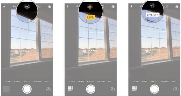  take a live photo on your iPhone