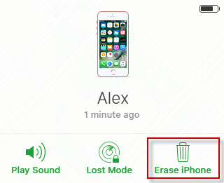 Erase iPhone