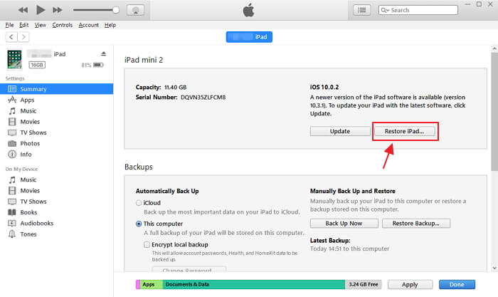 What to Do When You Can’t Remember Password for iPad