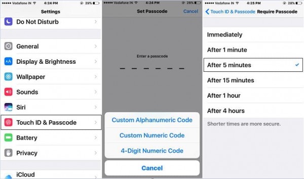 how to lock messages on iPhone