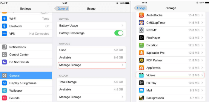 delete movies with setting option