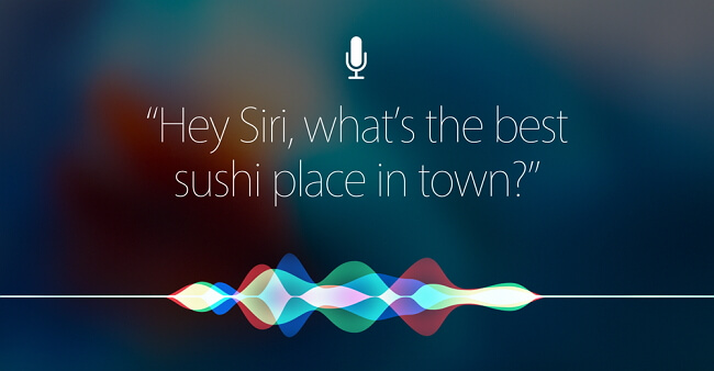 speak to siri