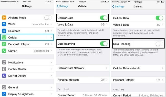 How To Turn Off Cellular Data On Iphone