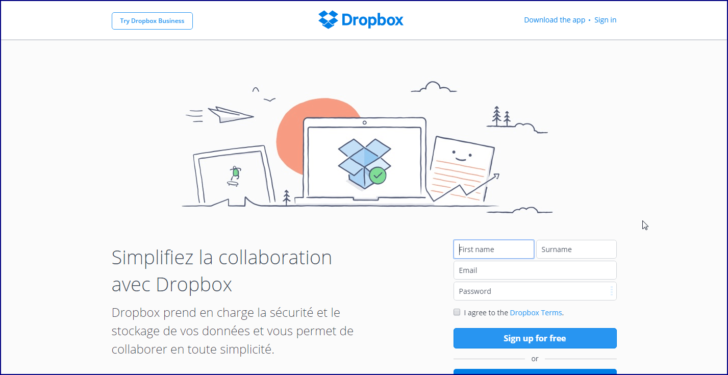 how to use dropbox without downloading