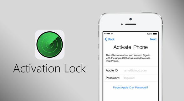 iCloud activation lock