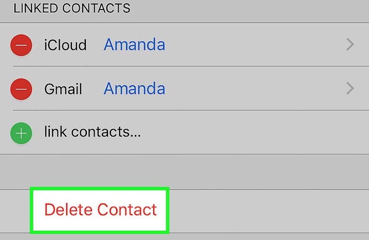 Delete Contacts