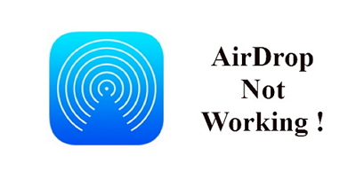 airdrop isn t working on iphone