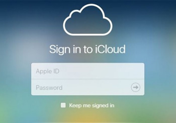 sign in icloud