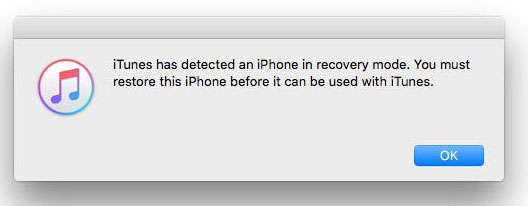 reset iphone 6 using iTunes