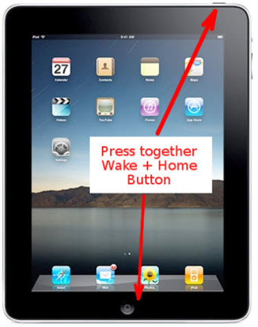 hard reset iPad