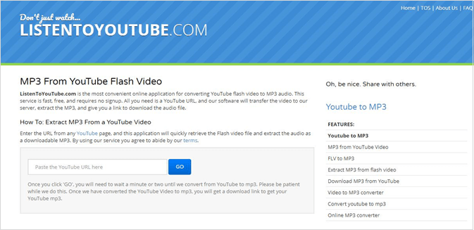 ListenToYoutube