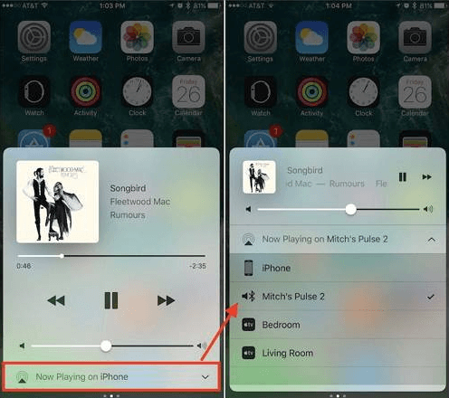 transfer music to iphone via airdrop